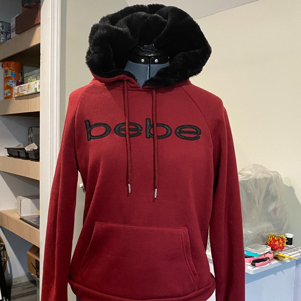 Fleece Hoodie from Bebe Sport Size M